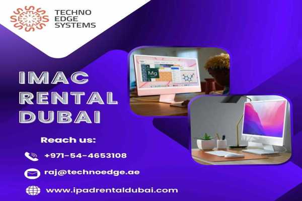 Boost Your Workflow with iMac Rental in Dubai